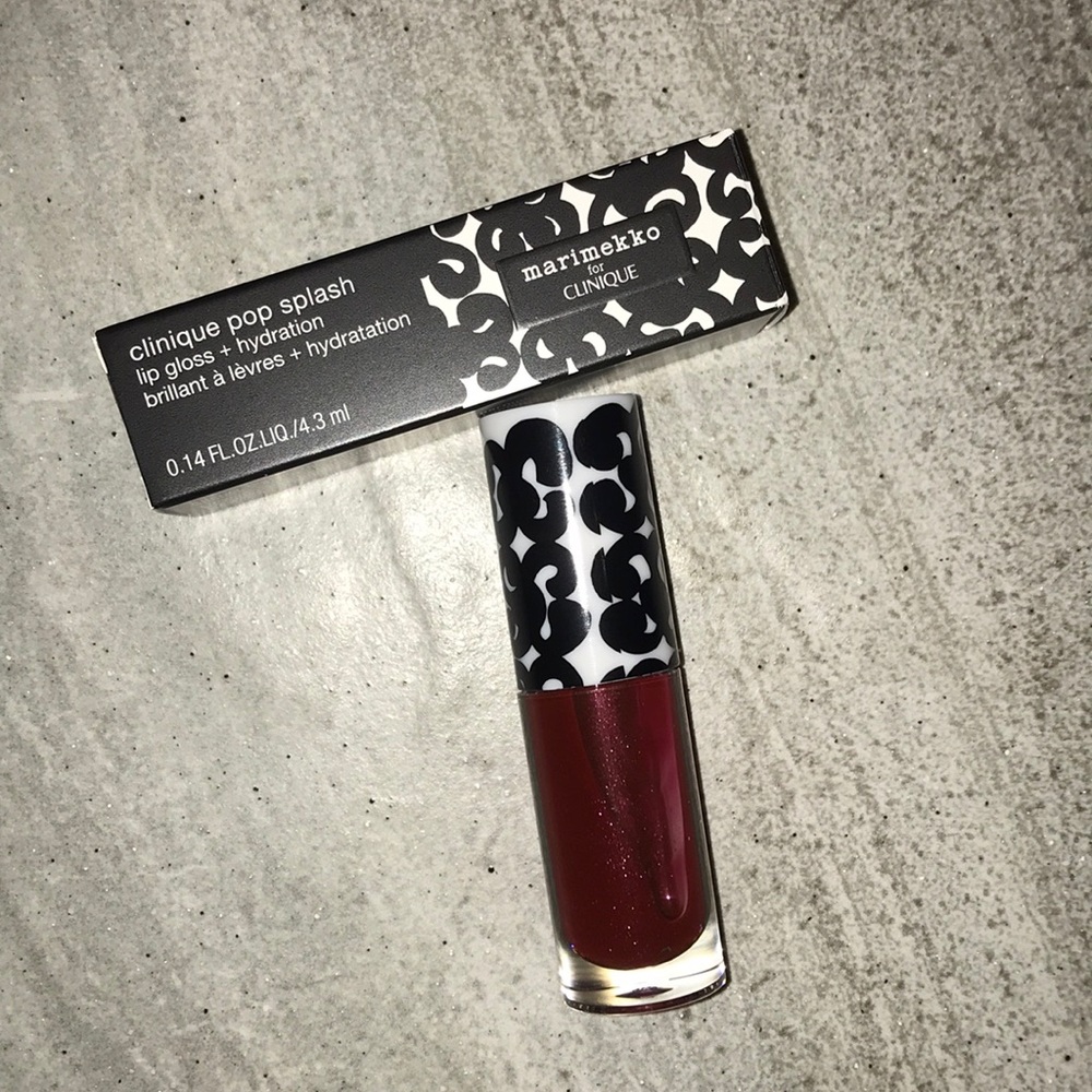 MERIMEKKO FOR CLINIQUE. lip gloss.  Fruity Pop